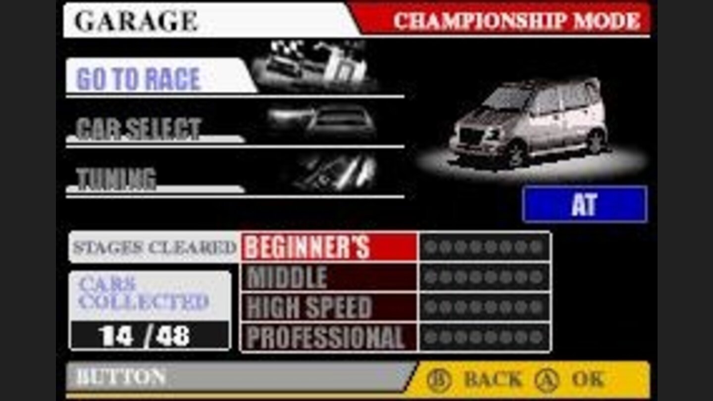 Balance your car settings in the garage.