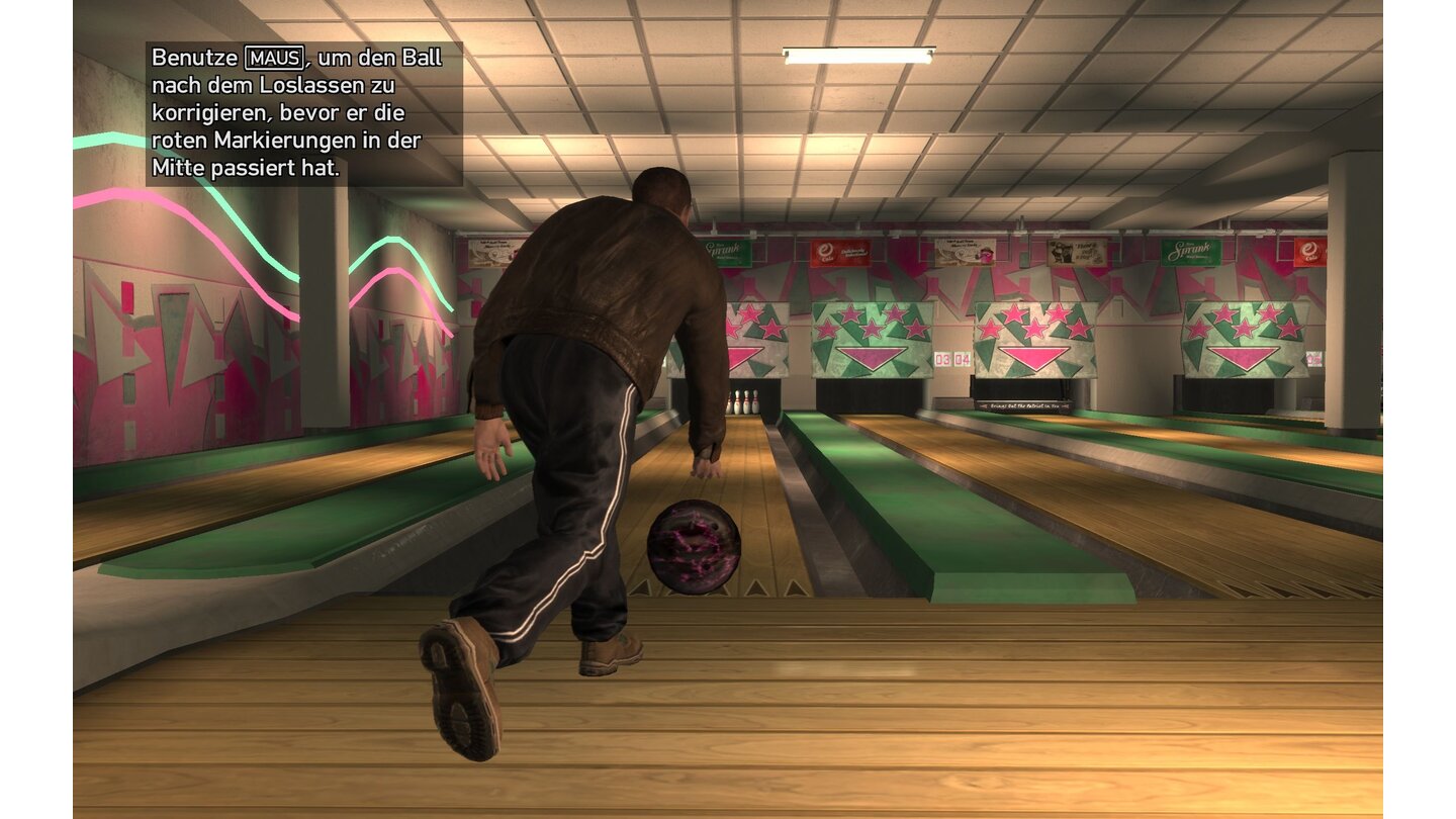 GTA 4: Aktivitäten - Bowling