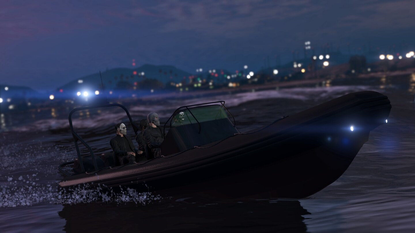 GTA Online - Online-HeistsZu Land, zu Wasser und sogar in der Luft - die Heist-Missionen lassen keine Wünsche offen.