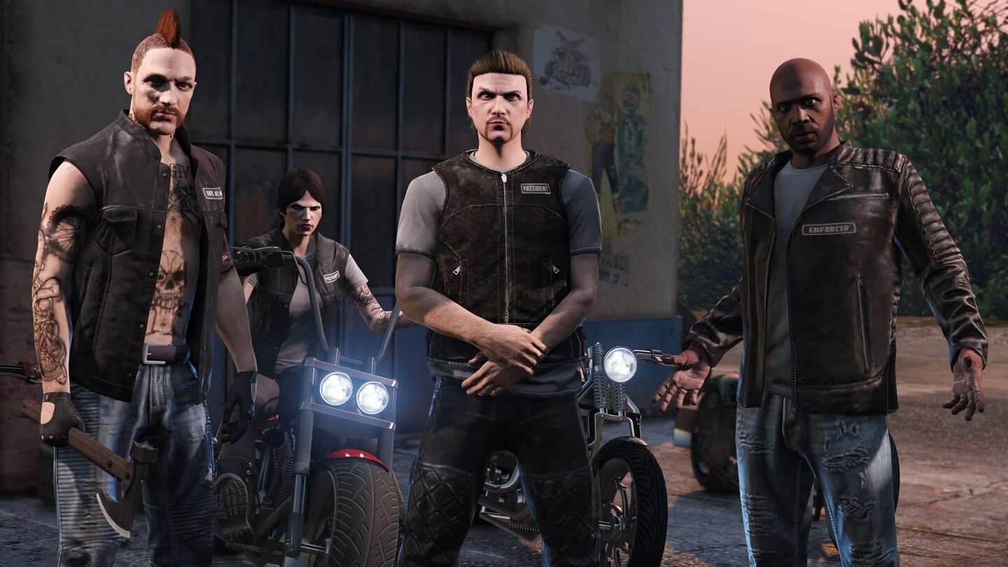 GTA Online - Screenshots aus dem Biker-DLC