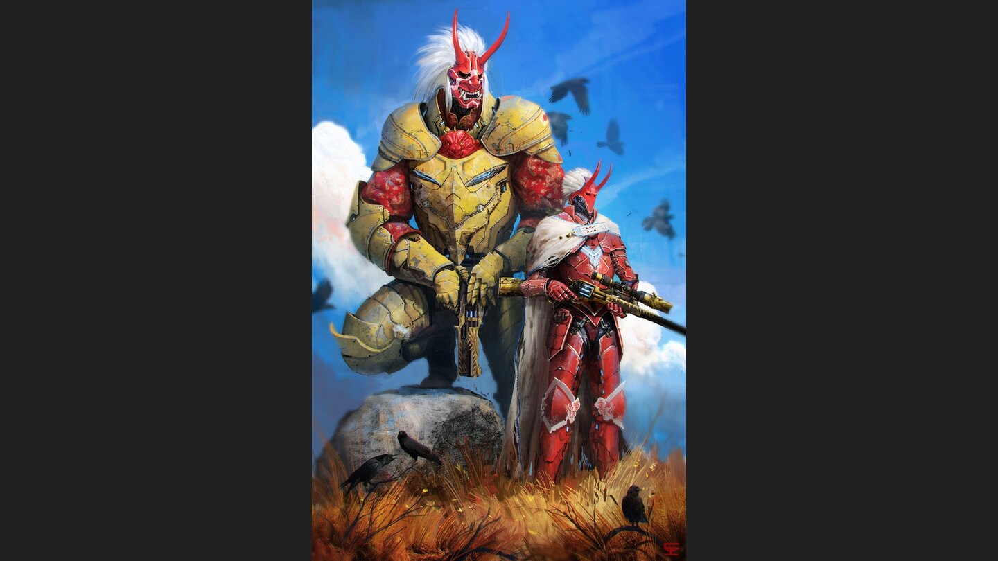 Guerrilla Games - Artworks aus möglichem Rollenspiel-Projekt (Quelle: Luc de Haan)