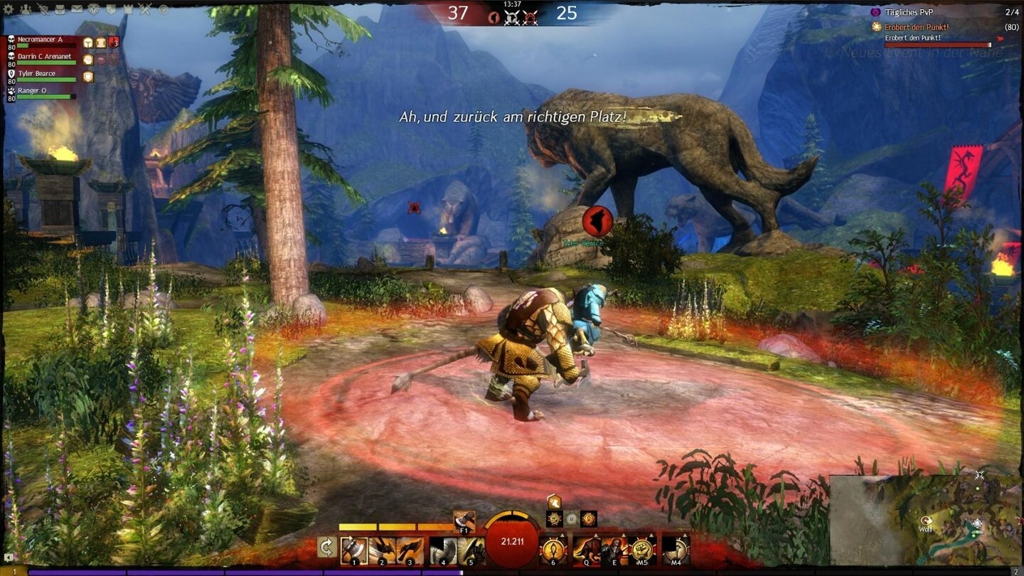 Guild Wars 2 - Flamme und Frost: Der aufziehende Sturm