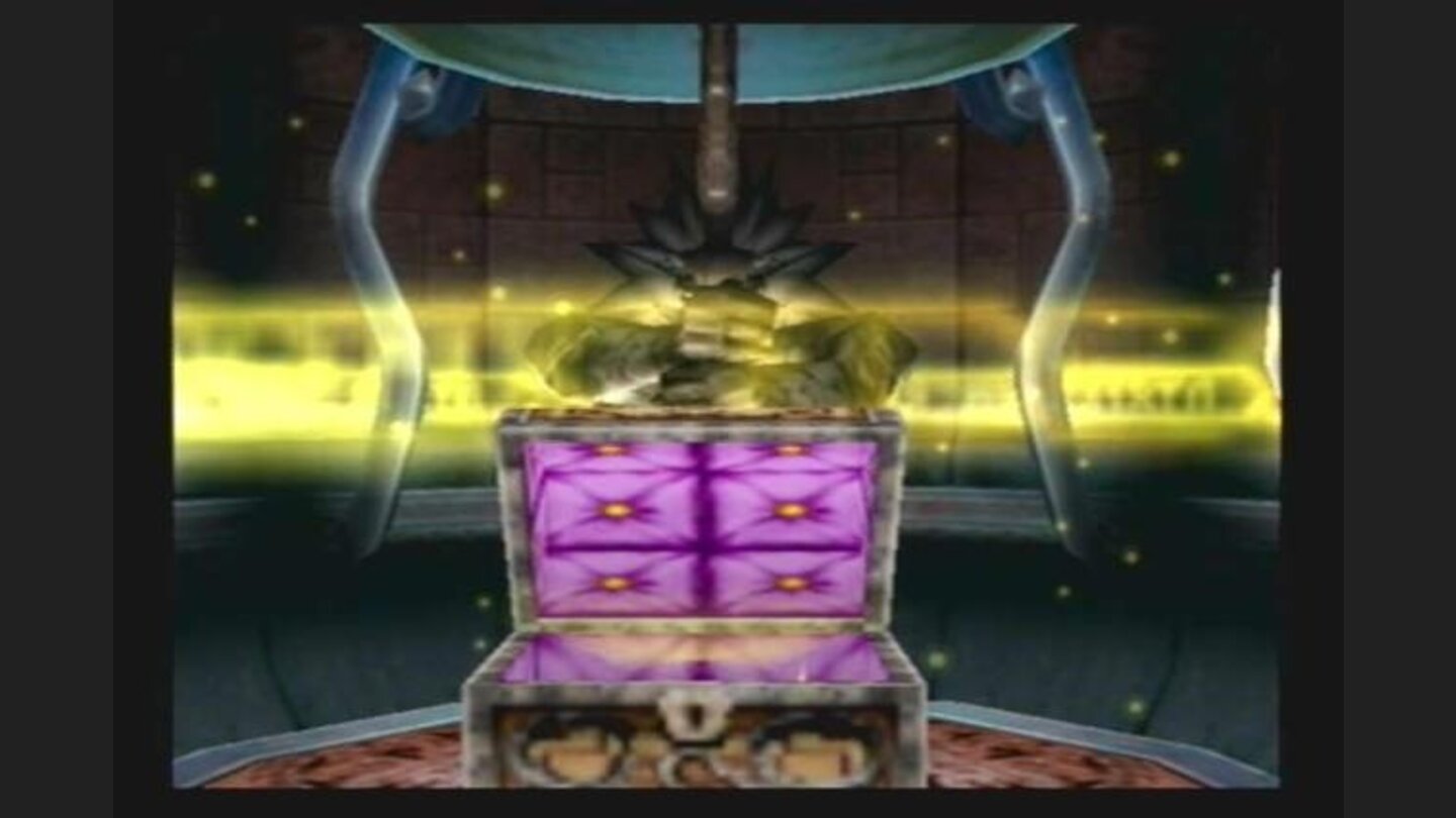 Opening a chest