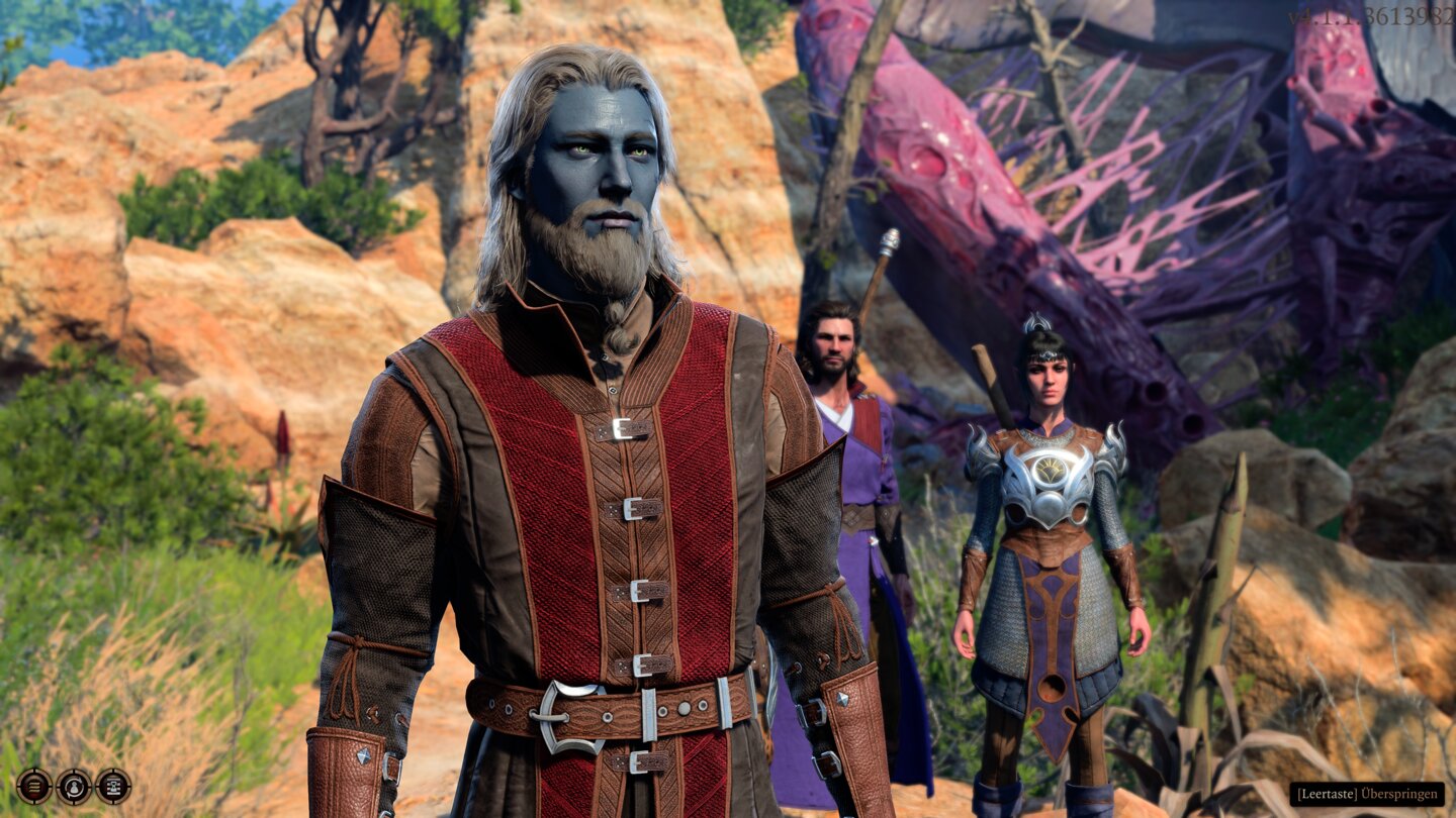 Baldurs Gate 3Merazhul ist Geralds Hexenmeister, der einen Pakt mit dem Großen Alten, einem mysteriösen Wesen fernab unserer Existenz abgeschlossen hat. Bis heute weiß er nicht recht, wieso genau er es tat, nur dass es unumgänglich war, um seine Ziel in der Zukunft zu erreichen. Alldieweil er inzwischen zumindest im Ansatz erahnen vermag, was ihn auf seinem Abenteuer erwartet, spürt er die Macht zurecht vom Schicksal eingefordert zu haben.
Denn auf seinen Reisen bleiben seine Versuche, allzeit bedacht ans Ziel zu gelangen, leider öfter als gewünscht fruchtlos. Dann weiß er sich zu wehren, obschon er die erste Reihe lieber anderen, wie der stets schlechtgelaunten Kämpferin überlasst. Er bleibt im Hintergrund und webt von dort Zauber, die Ängste verbreiten und Ungemach über seine Feinde bringen. An seiner Seite fliegt zumeist ein Rabe, mit dem er auch ab und an während des Rastens einen Plausch hält.