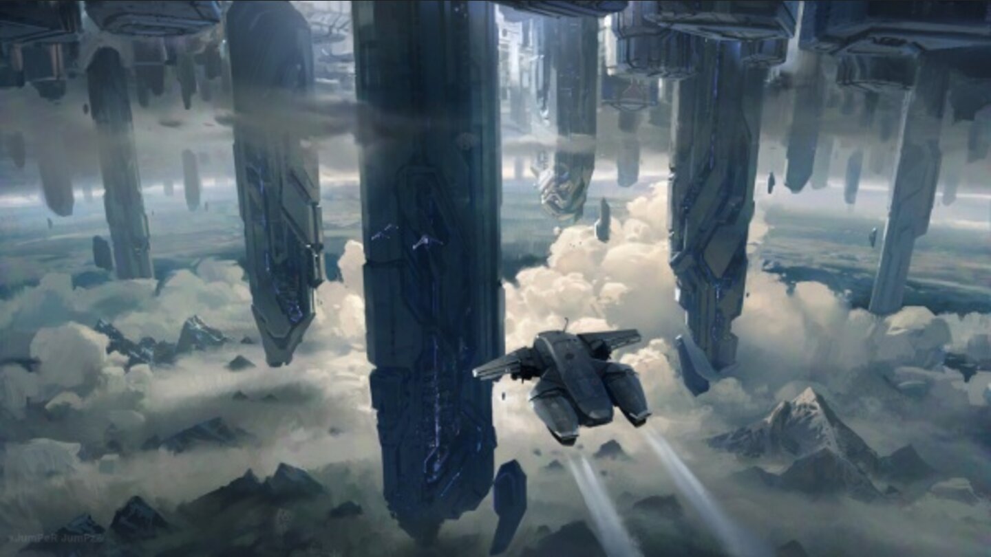Halo 4 - Artworks und Konzeptzeichnungen