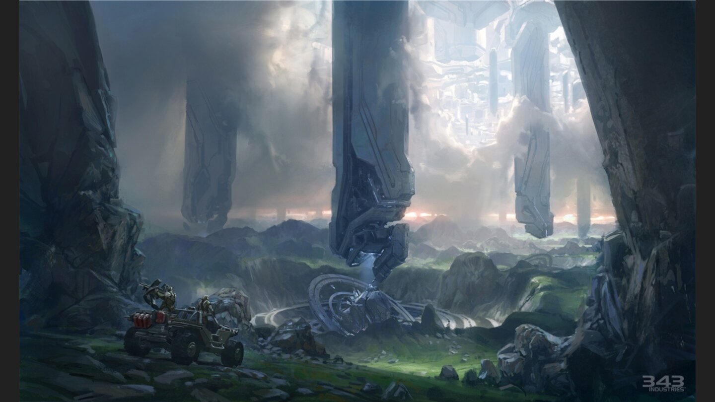 Halo 4 Konzeptzeichnungen