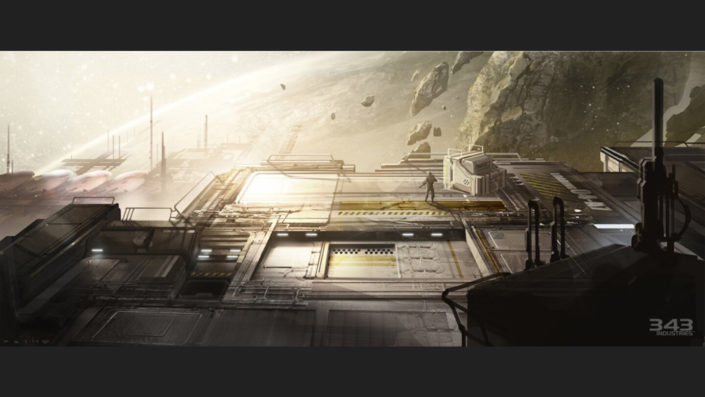 Halo 4 Konzeptzeichnungen