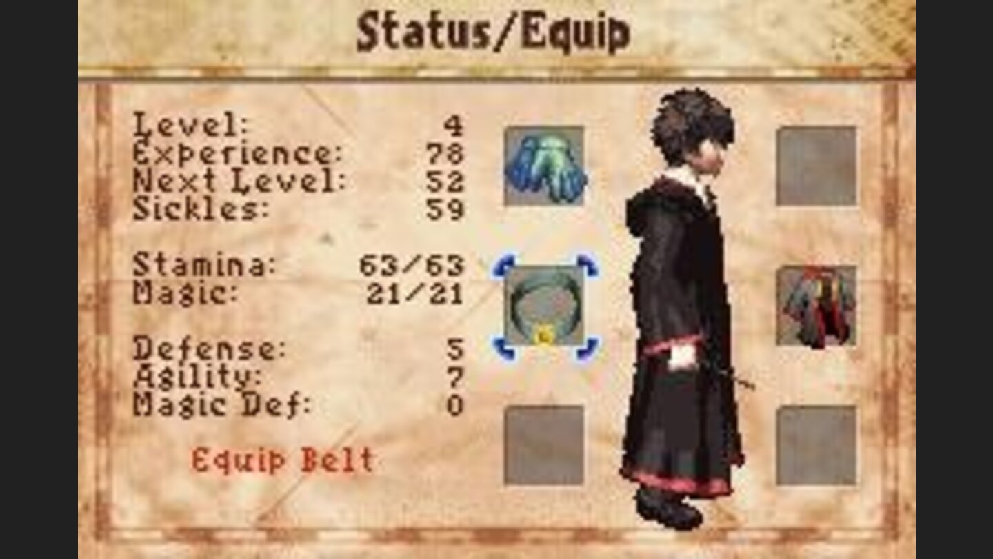 Equiping Harry