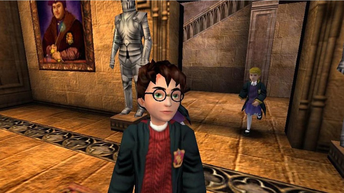 2001 - Harry Potter und der Stein der Weisen: Harrys erstes PC-Abenteuer sah dank Unreal Engine damals mehr als passabel aus - vor allem für eine Filmumsetzung!