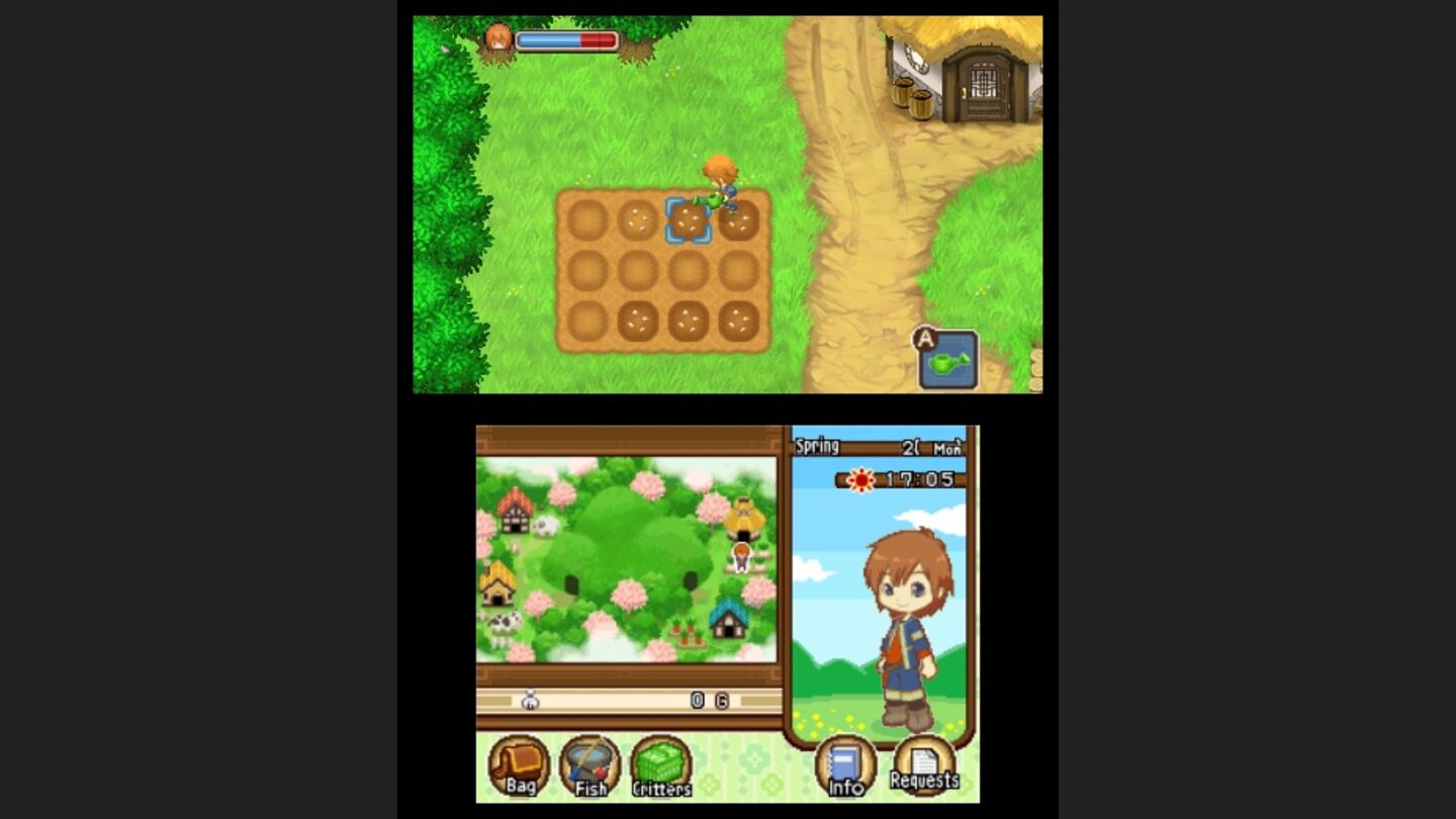 Harvest Moon: The Tale of Two Towns