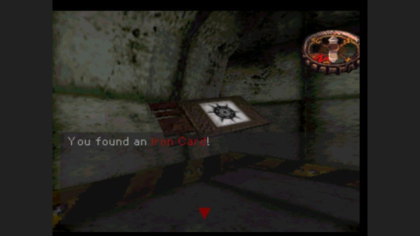 Finding an item: ID card