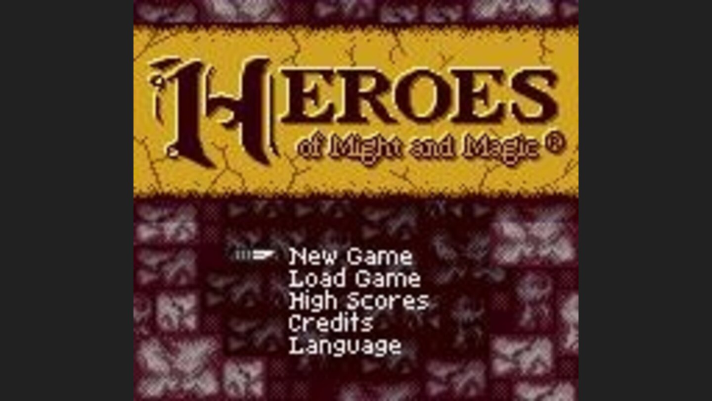 Heroes of Might and Magic Game Boy Color