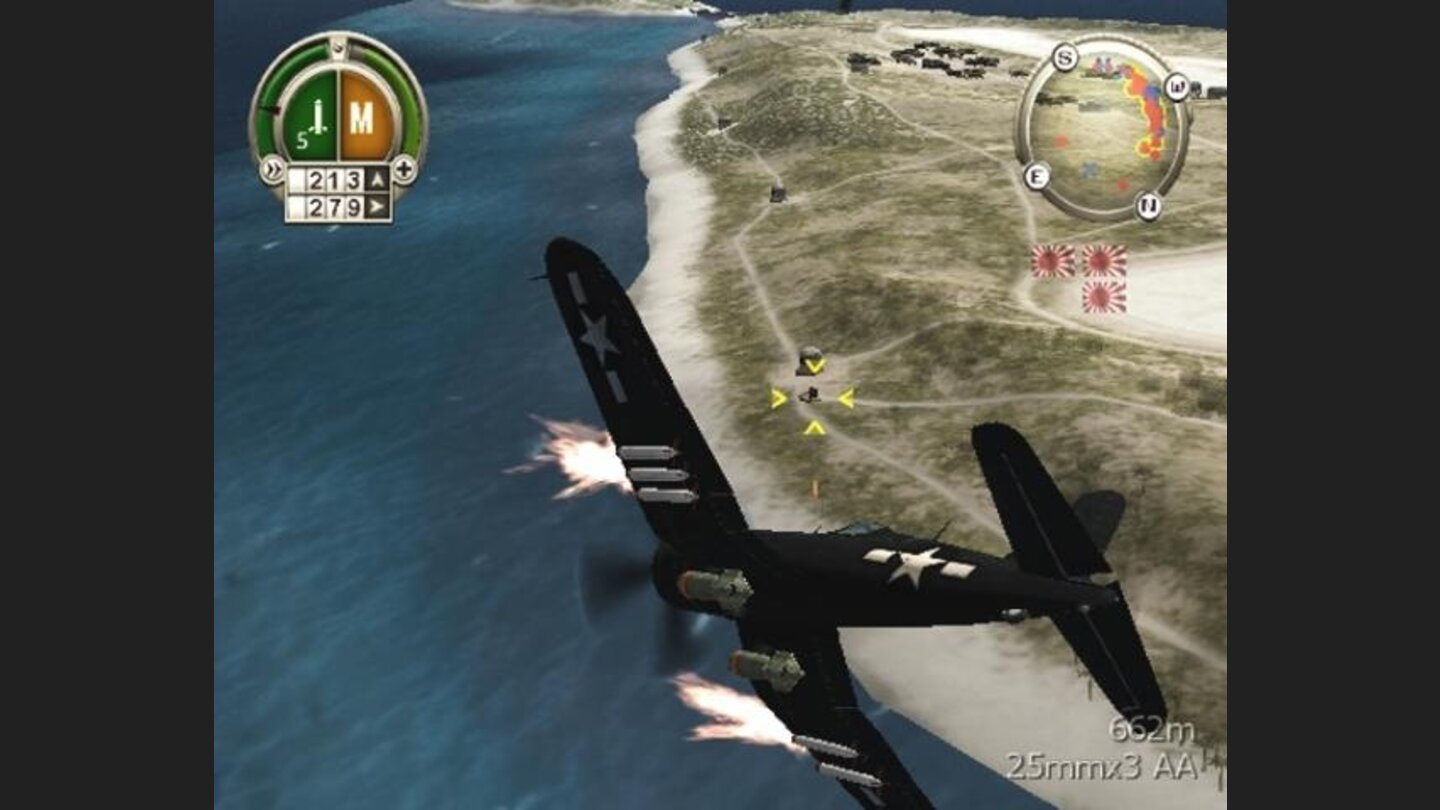 Corsair comes around for another attack