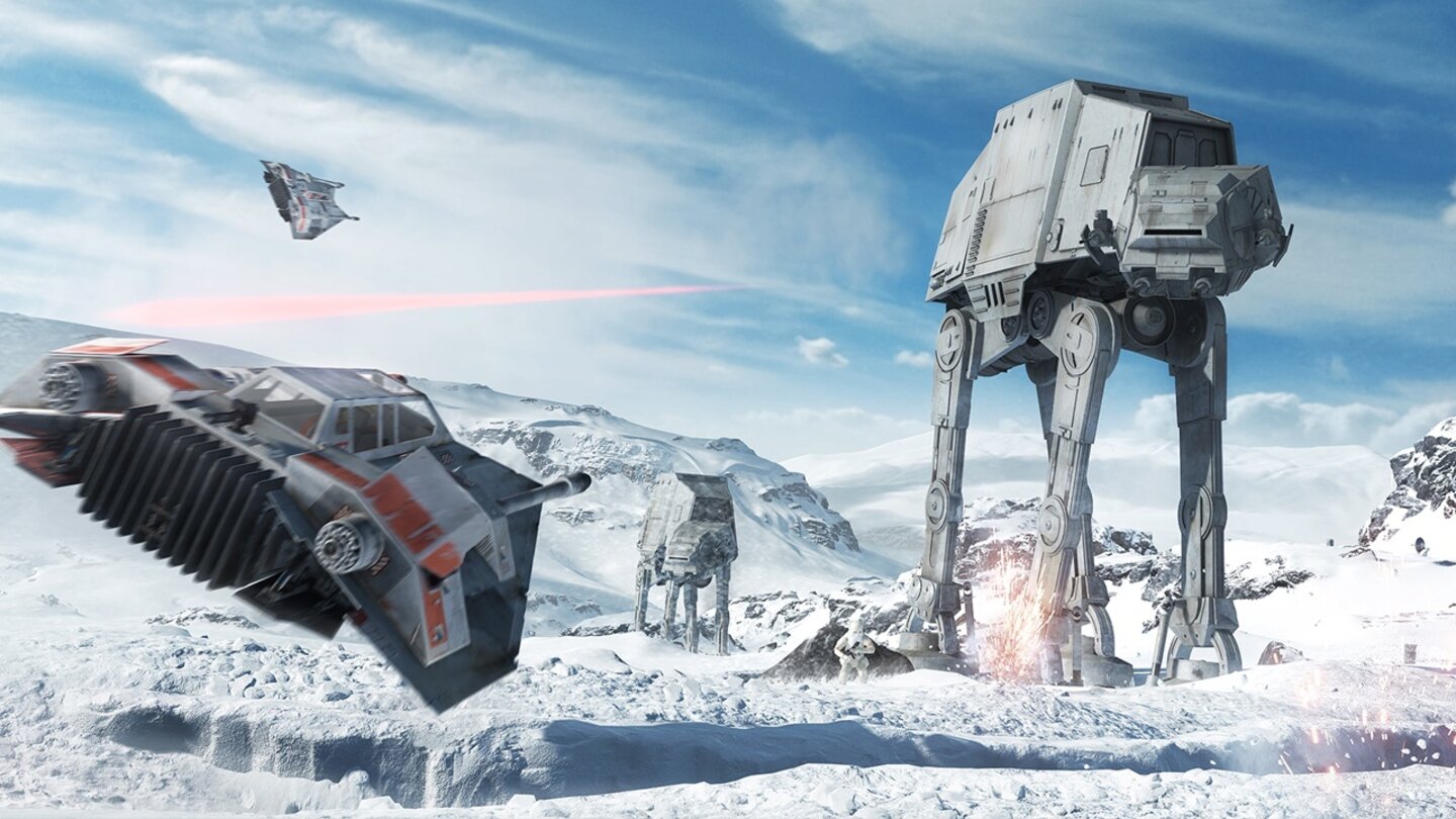 Star Wars: BattlefrontDas dritte Battlefront heißt nicht Battlefront 3 sondern schlicht und einfach Battlefront. Die Battlefield-Macher von Dice lieferten Ende 2015 einen kurzweiligen - wenn auch umstrittenen - Multiplayer-Shooter ab, der zwar wunderschöne Grafik und Star-Wars-Atmosphäre bot - aber vielen Fans etwas zu seicht war. Vielleicht versöhnt der Nachfolger ja die Puristen.