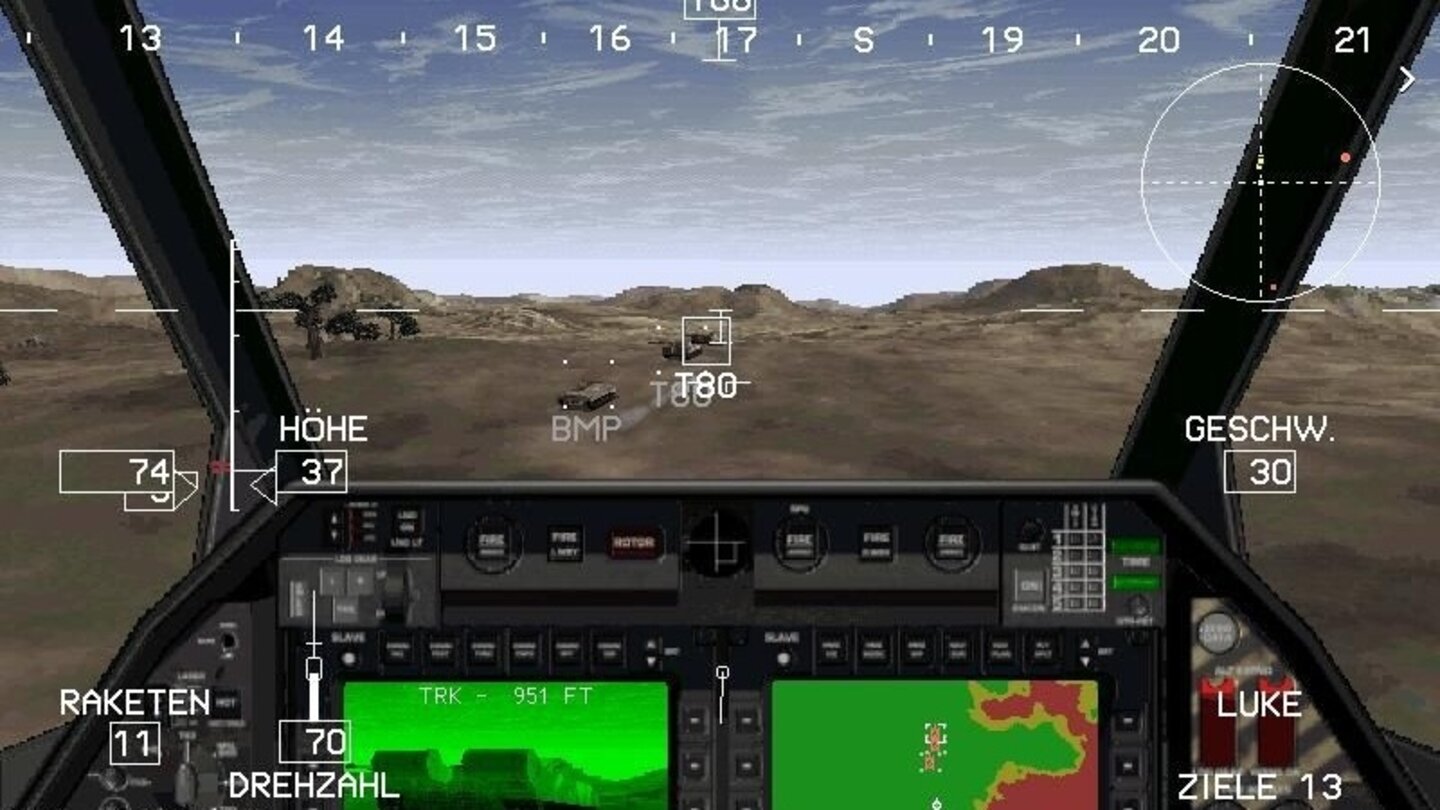 Himmel in Comanche 3
