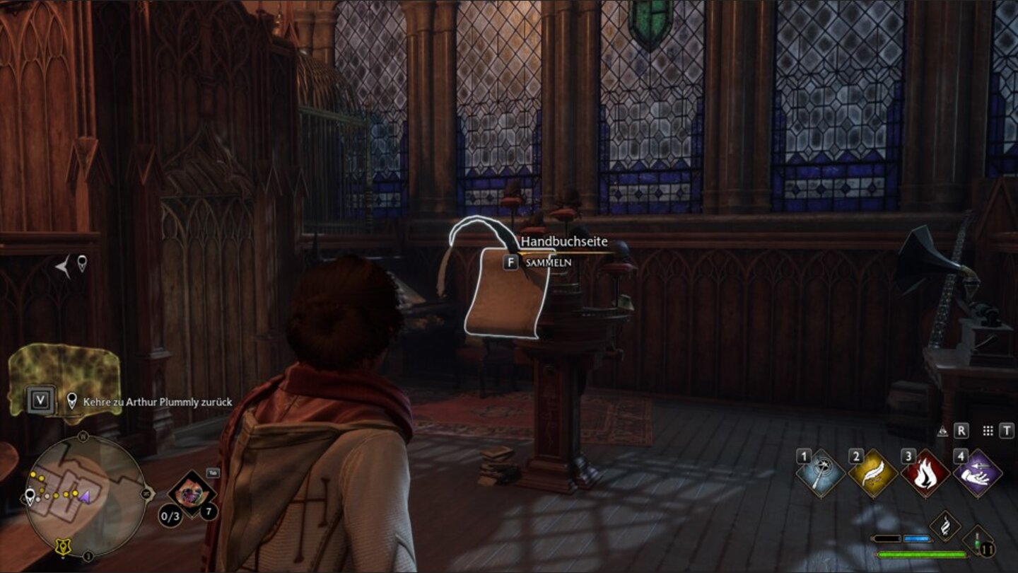 Hogwarts Legacy Revelio-Handbuchseiten 08 - Froschchor