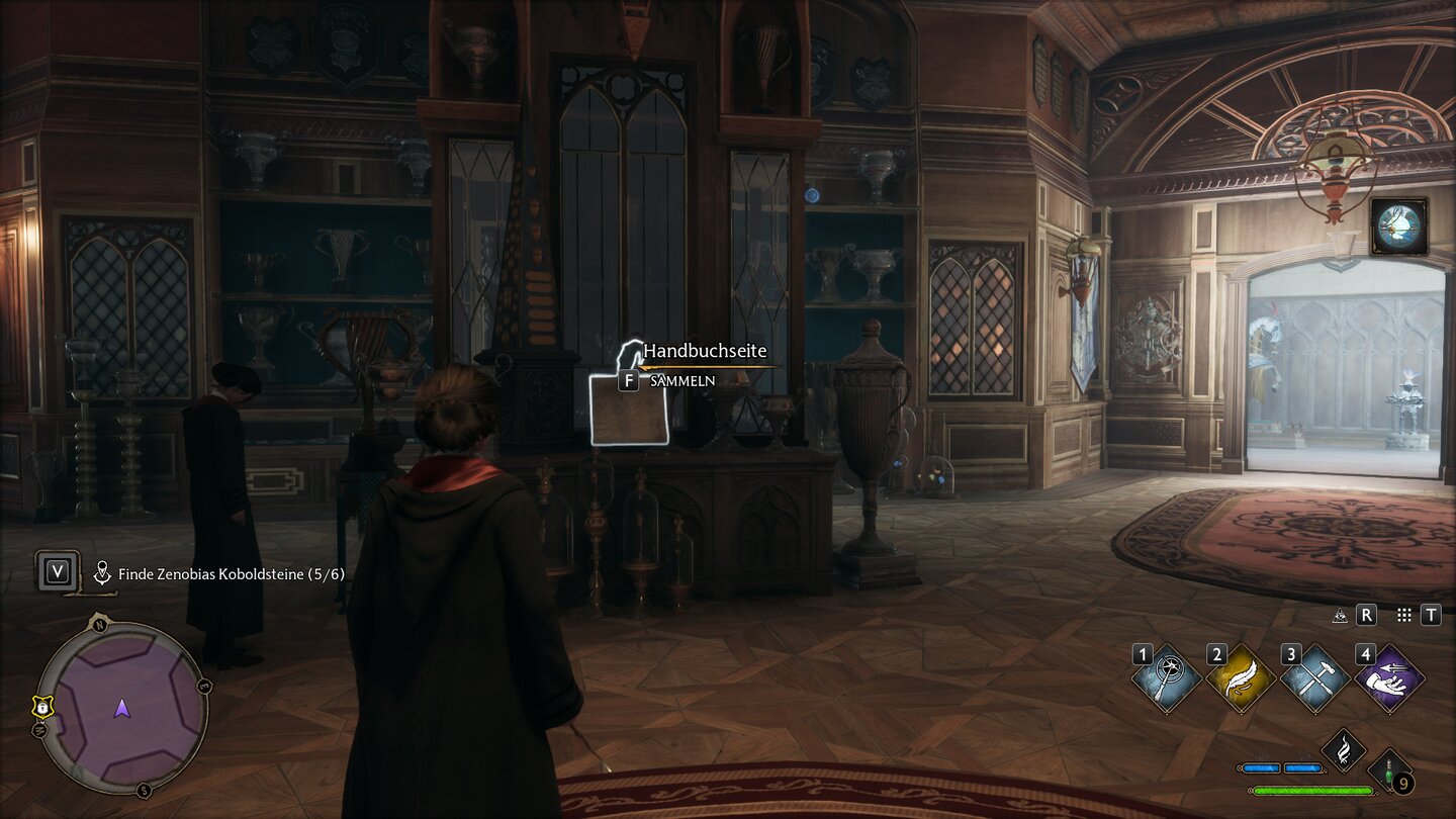 Hogwarts Legacy RevelioHandbuchseiten Die Große Treppe