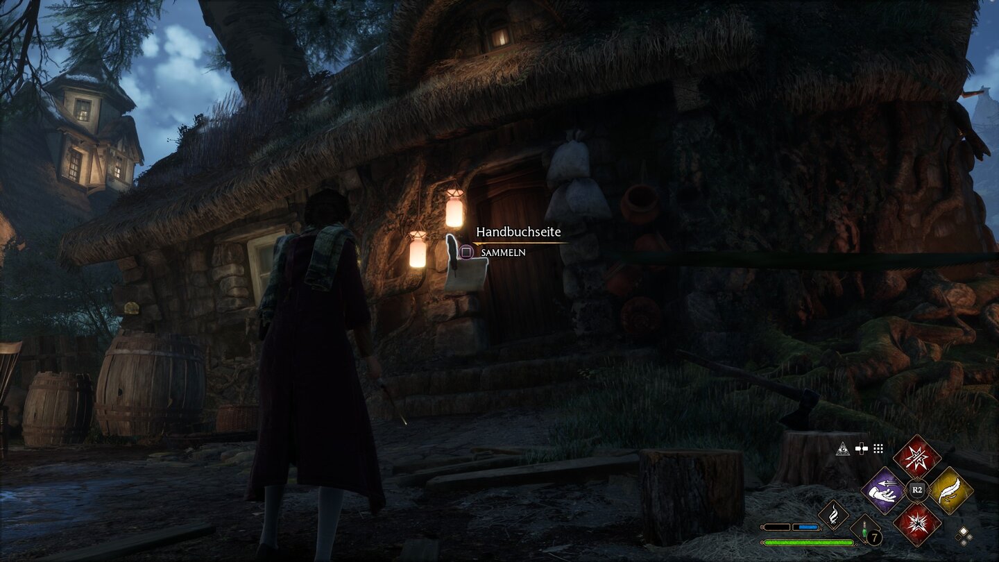 Hogwarts Legacy Revelio-Seite Hochland 12 - Das Schiefe Haus