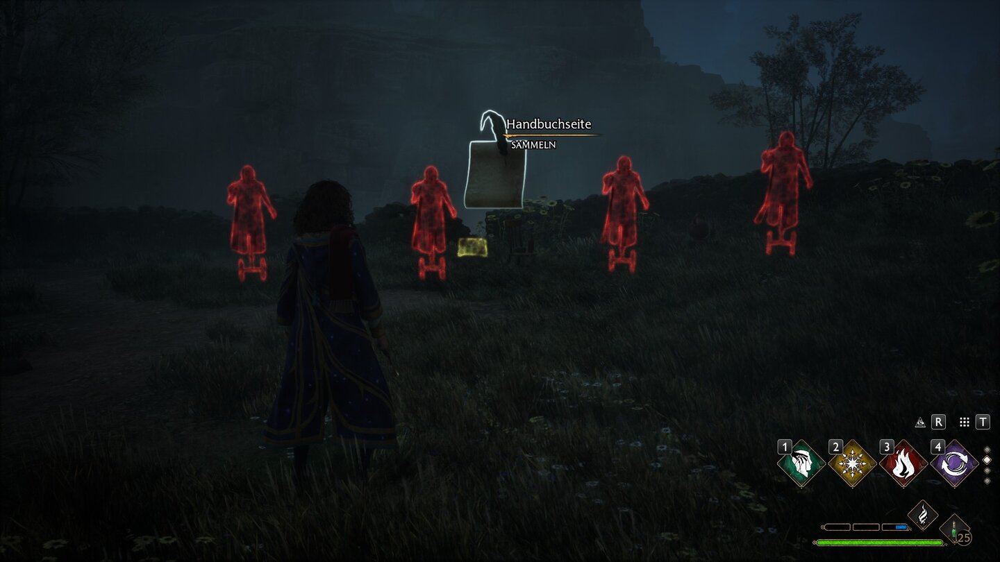 Hogwarts Legacy Revelio-Seite Hochland 20 - Übungspuppen