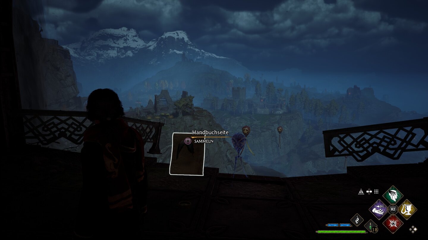 Hogwarts Legacy Revelio-Seite Hochland 21 - Alter Kompass