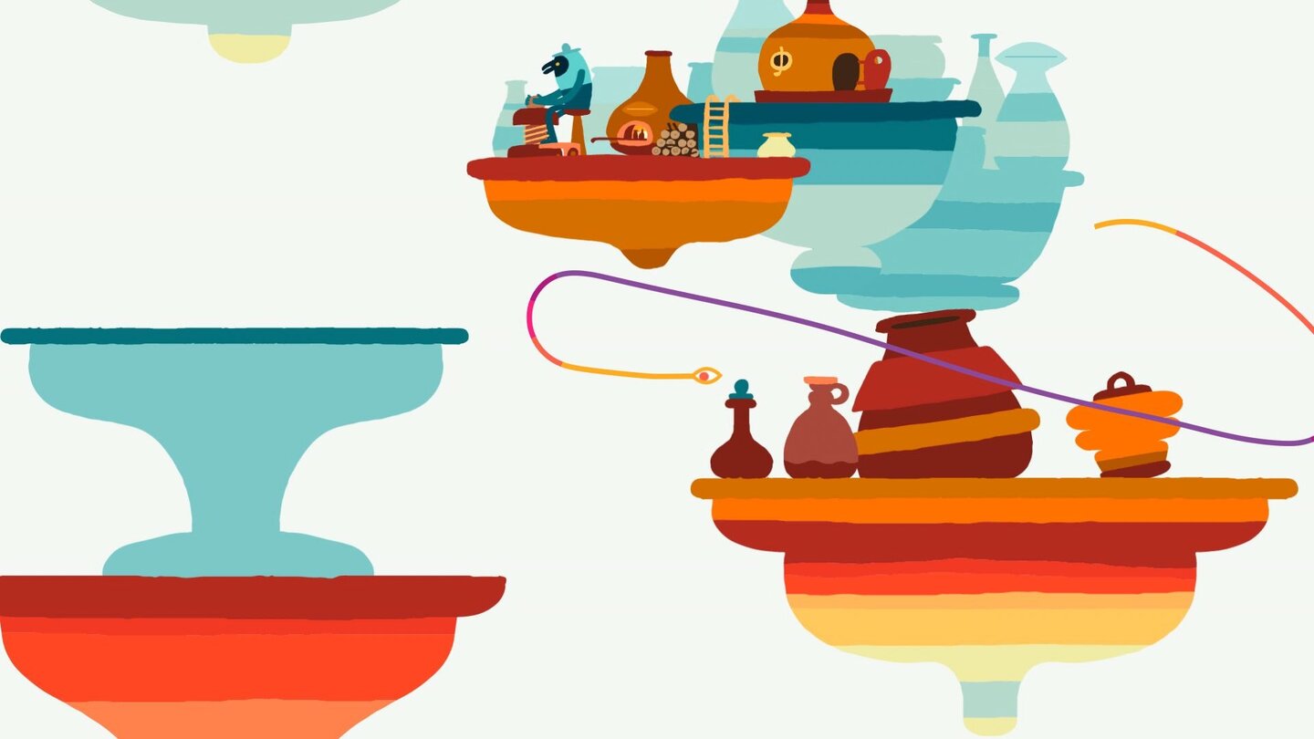 HohokumWir können hier selbstverständlich alle Töpfe zerstören, aber das betrübt den Töpfer selbst dann sehr.