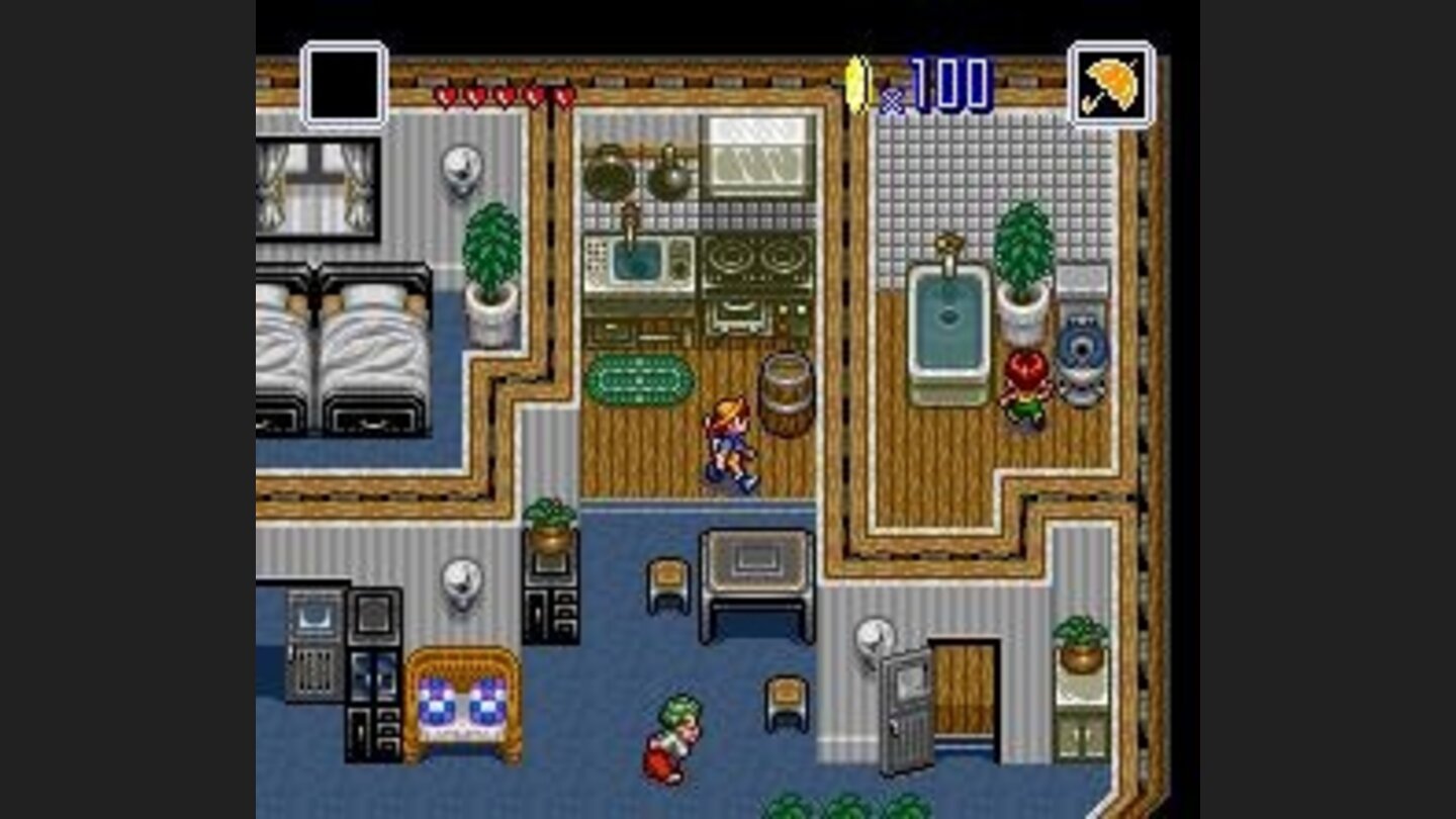 Modern-looking apartment