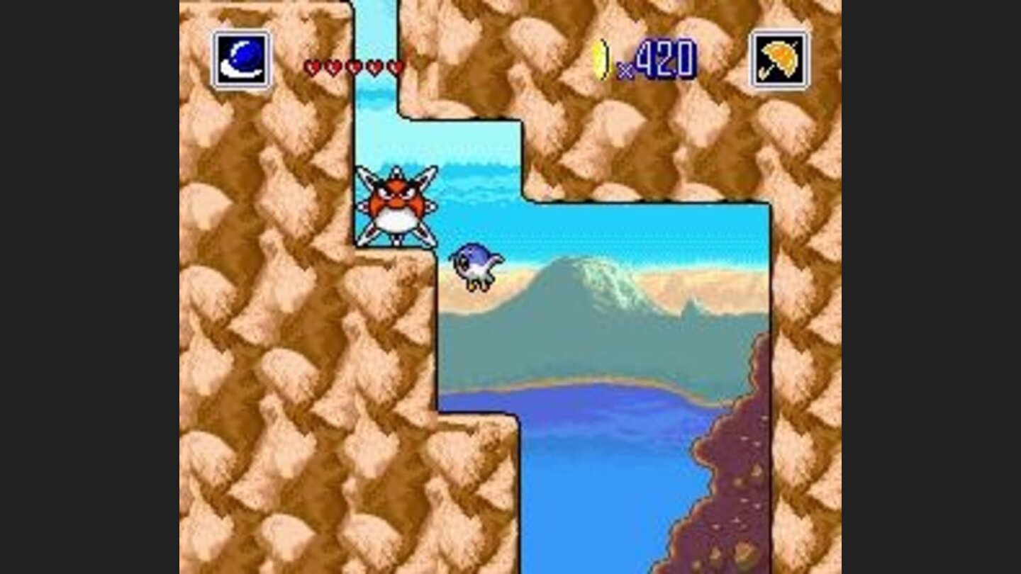 Switching to Bonto: you have to double-jump here