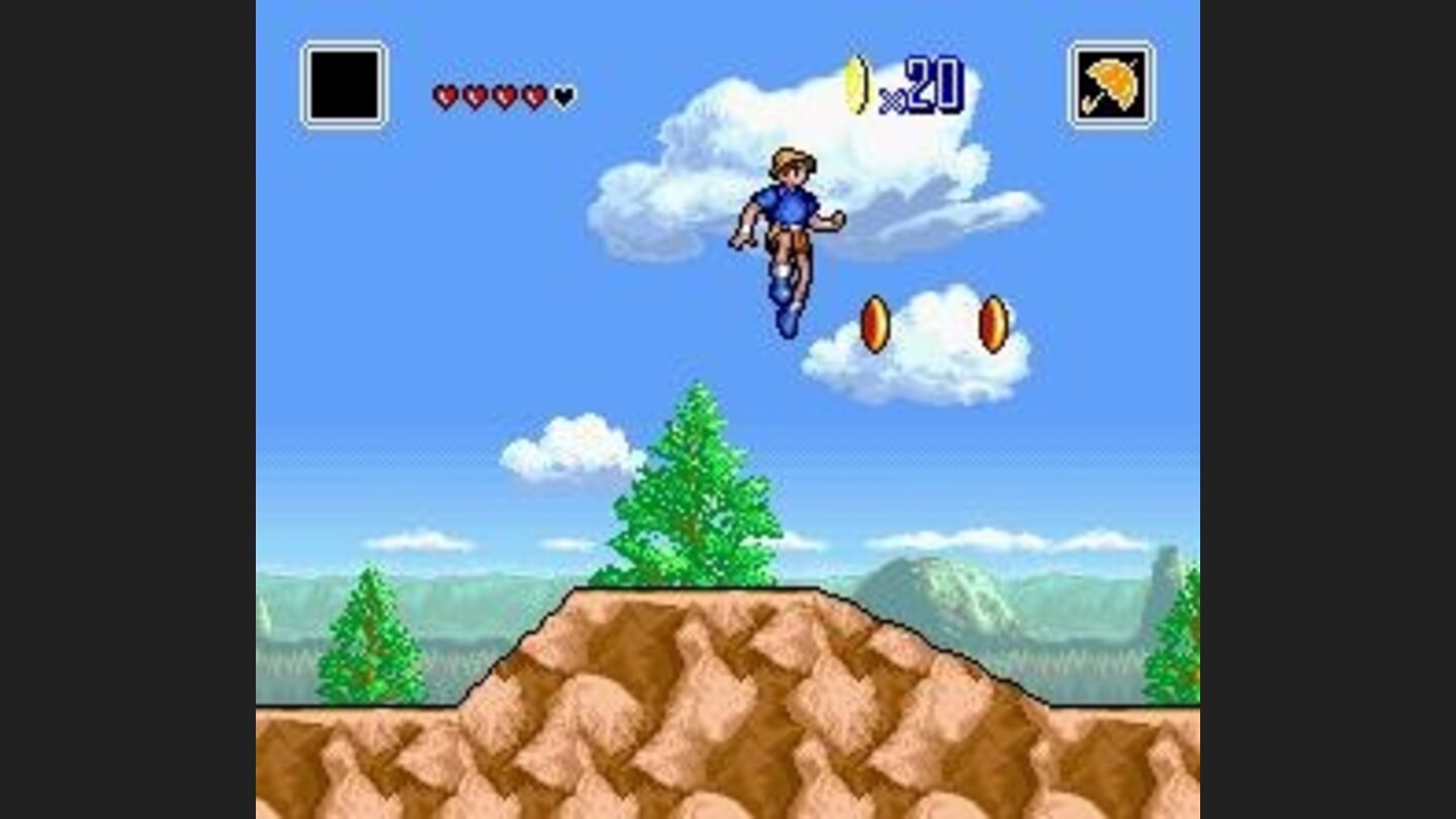 Jumping to get coins