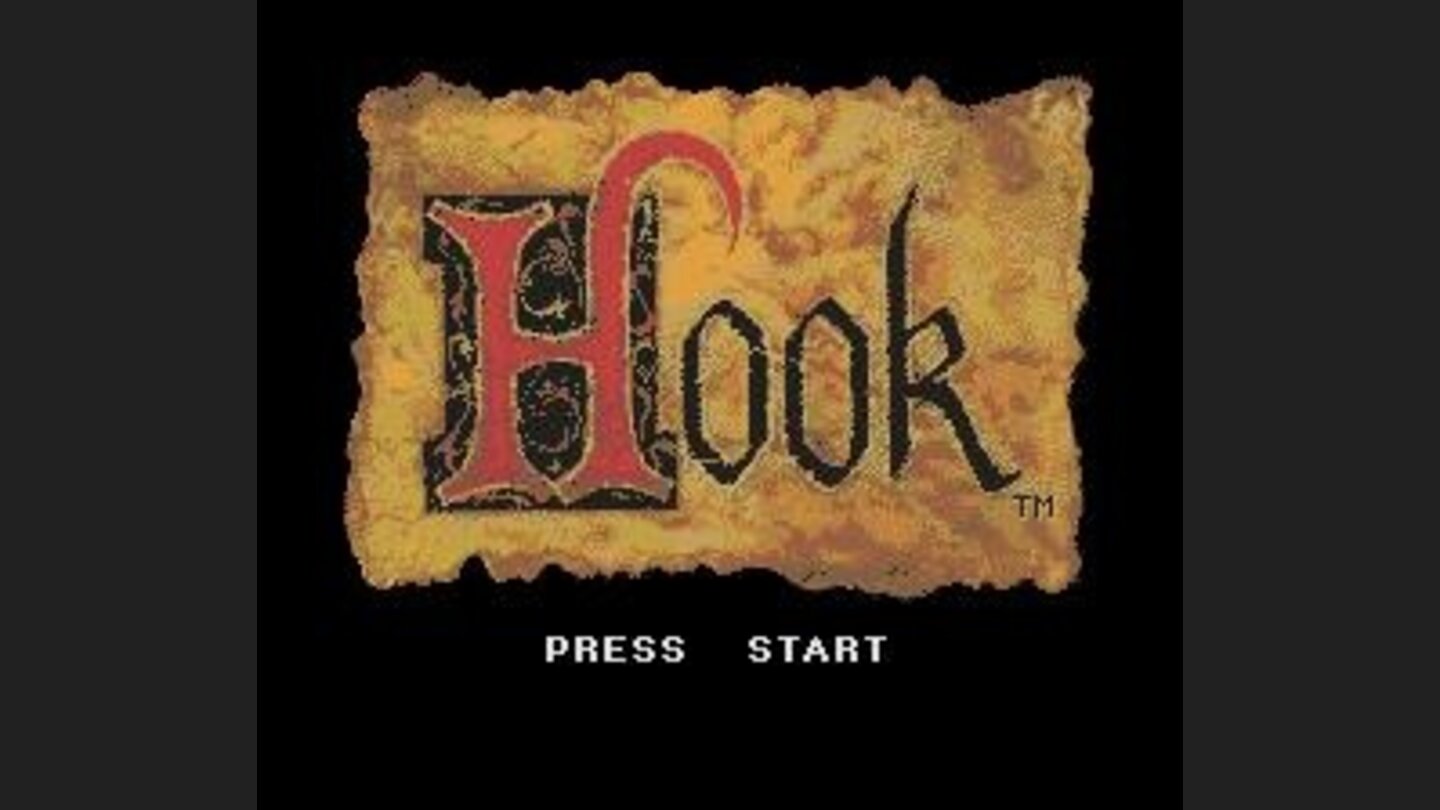 Genesis version title screen.