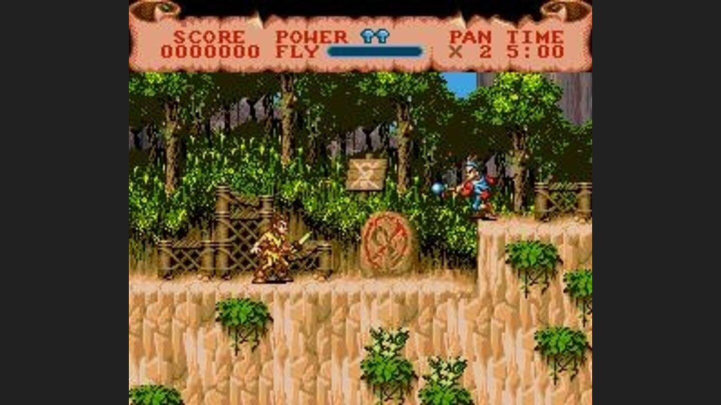 The game is full of beautiful backgrounds: basically the same as the SNES version.
