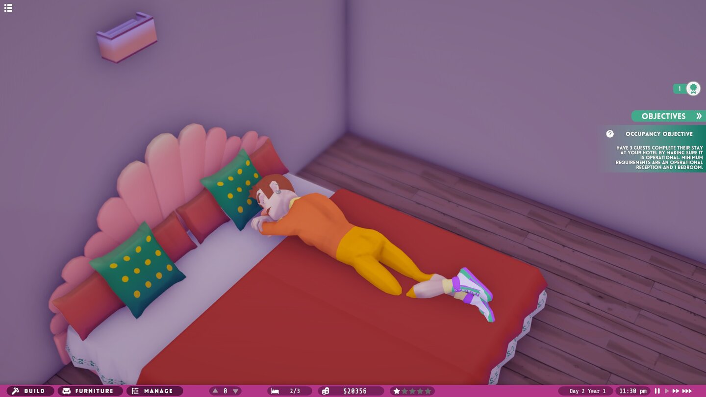 Hotel MagnateScreenshots aus der Steam-Demo