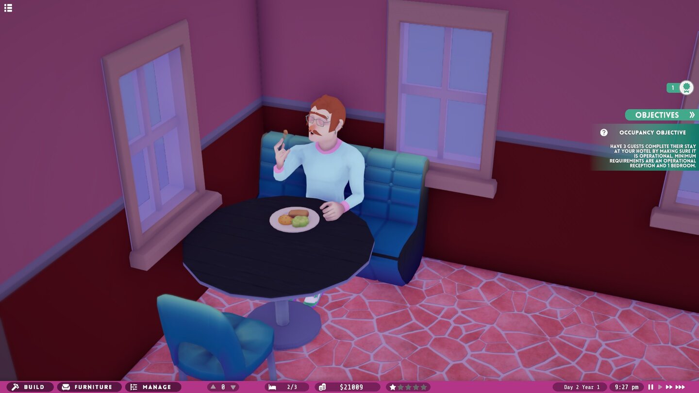 Hotel MagnateScreenshots aus der Steam-Demo