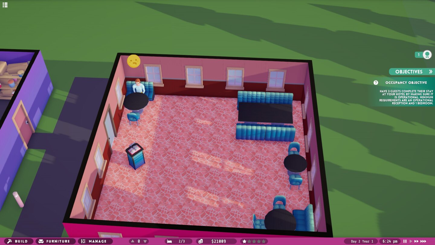 Hotel MagnateScreenshots aus der Steam-Demo