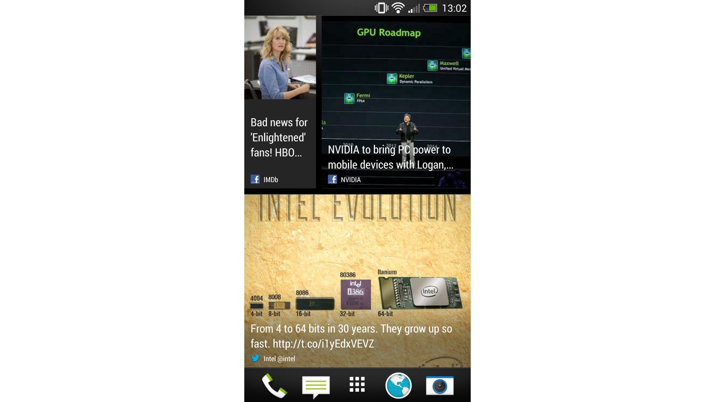 HTC One - Blinkfeed 2