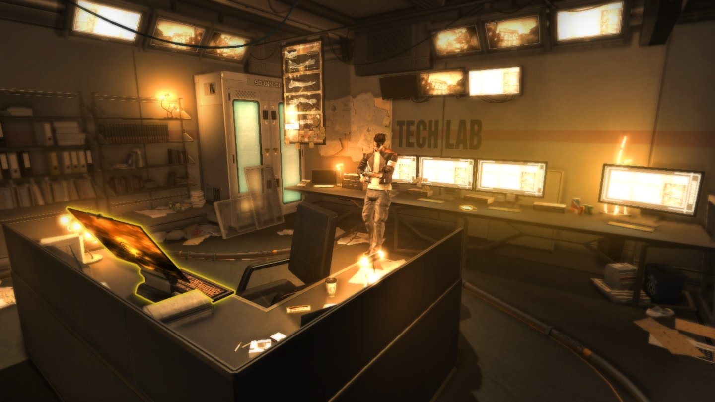Deus Ex: Human RevolutionJede Figur, mit der Jensen reden kann, bringt ihn auf irgendeine Weise in seinen Nachforschungen voran.