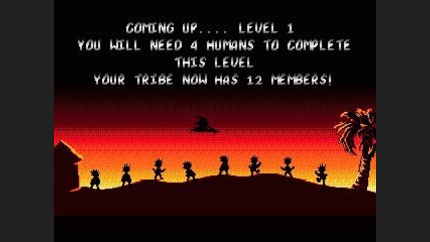 Before each level you are told with how many humans to solve it.