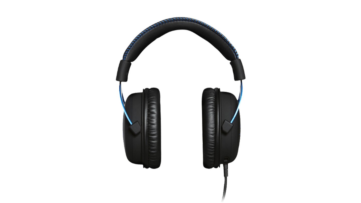 HyperX Cloud Blue Seitenansicht Polster