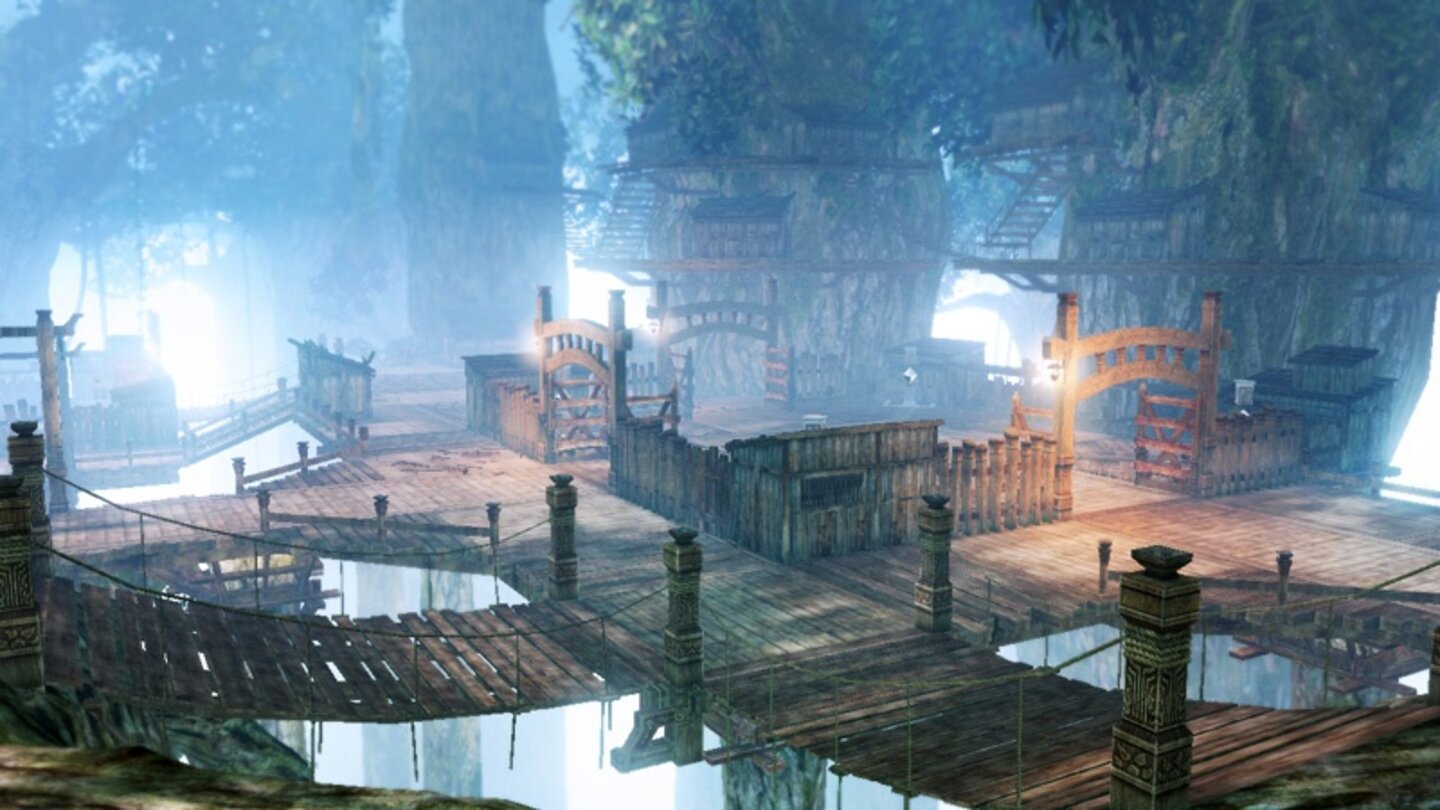 Hyrule WarriorsBei den Umgebungen orientiert sich Koei an vergangenen Zelda-Spielen.