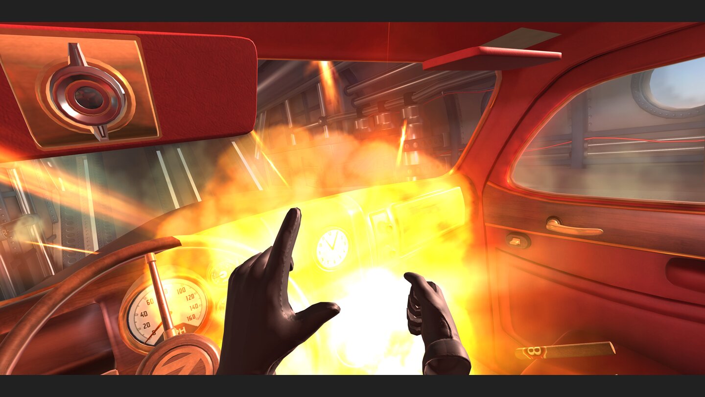 I Expect You To DieUps, da ging die Bombe hoch. Das Spiel setzt stark auf Trial-and-Error, macht aber viel Spaß.