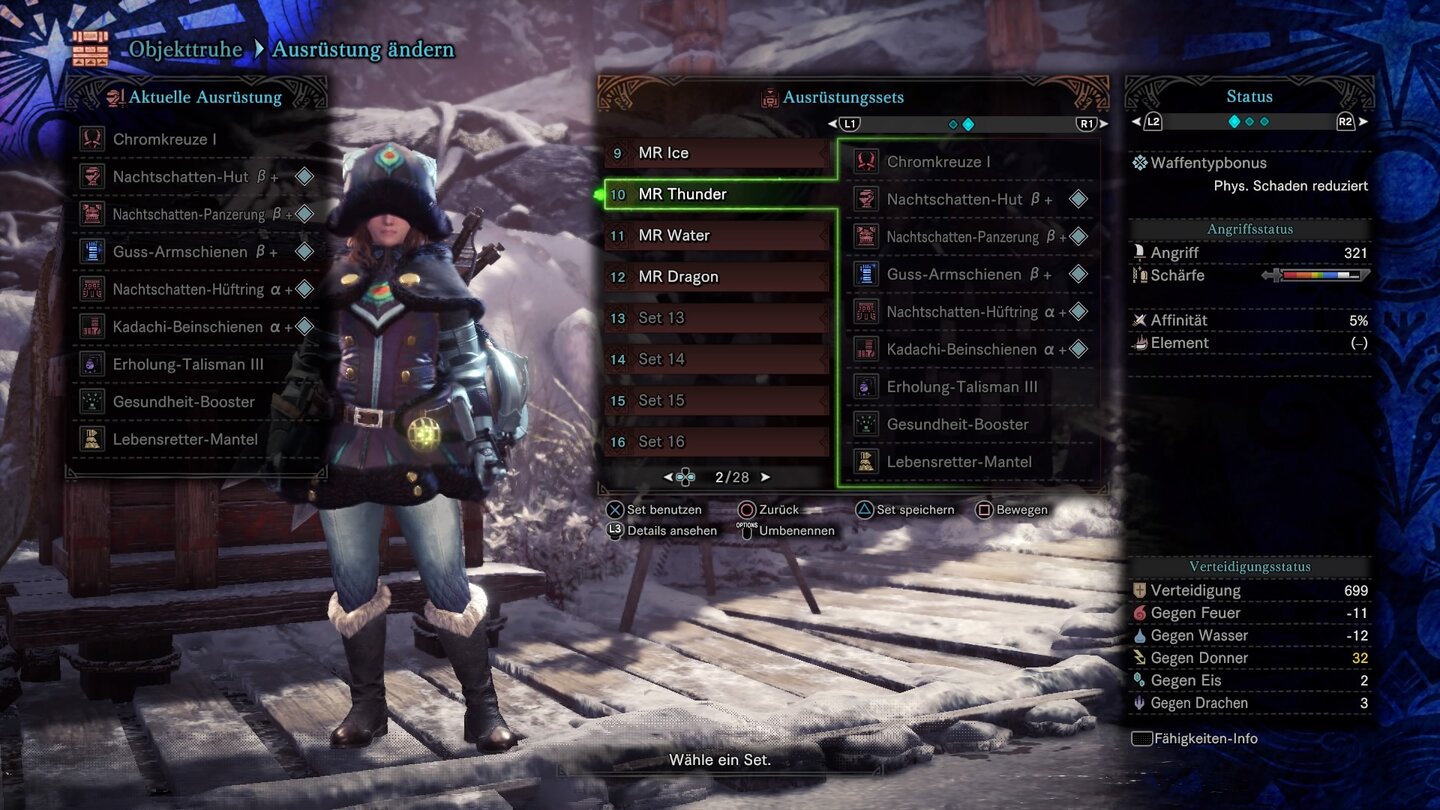 Monster Hunter World Iceborne MeisterrangRüstungen