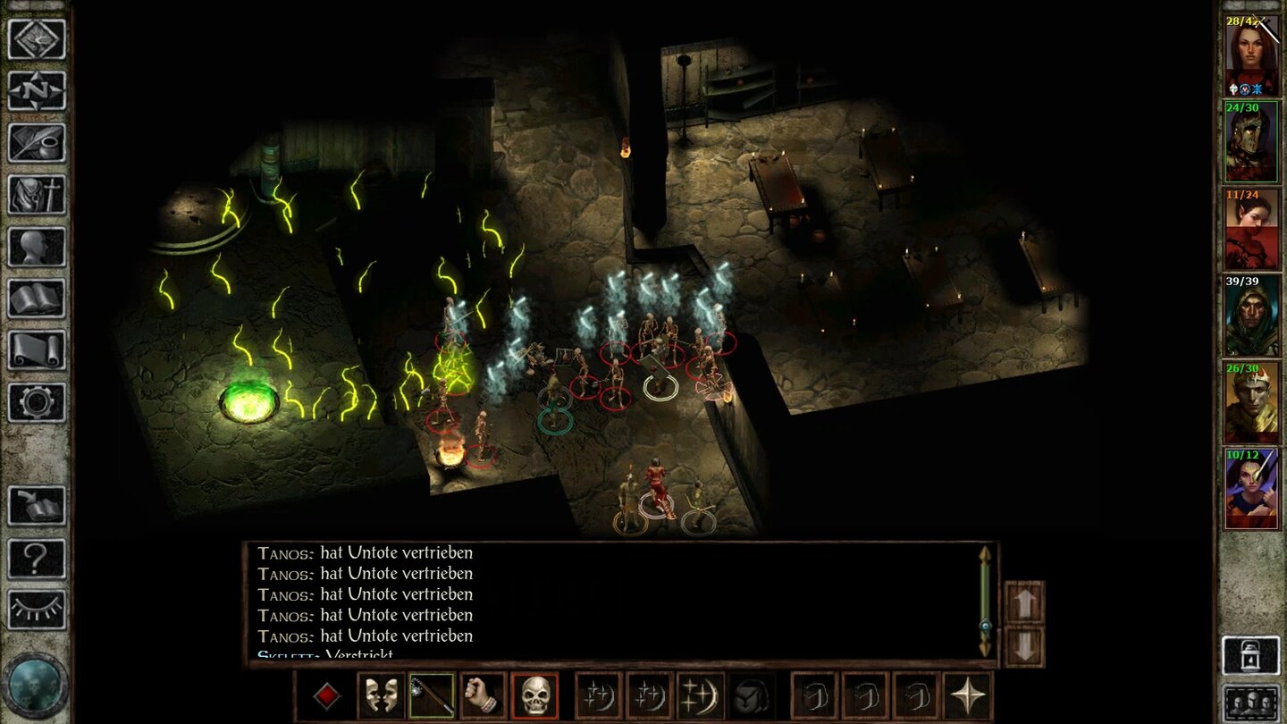 Icewind Dale: Enhanced EditionWährend viele Kämpfe uns taktische Kniffe abverlangen, wird der Kampf gegen Kanonenfutter-Horden auf Dauer doch etwas eintönig.