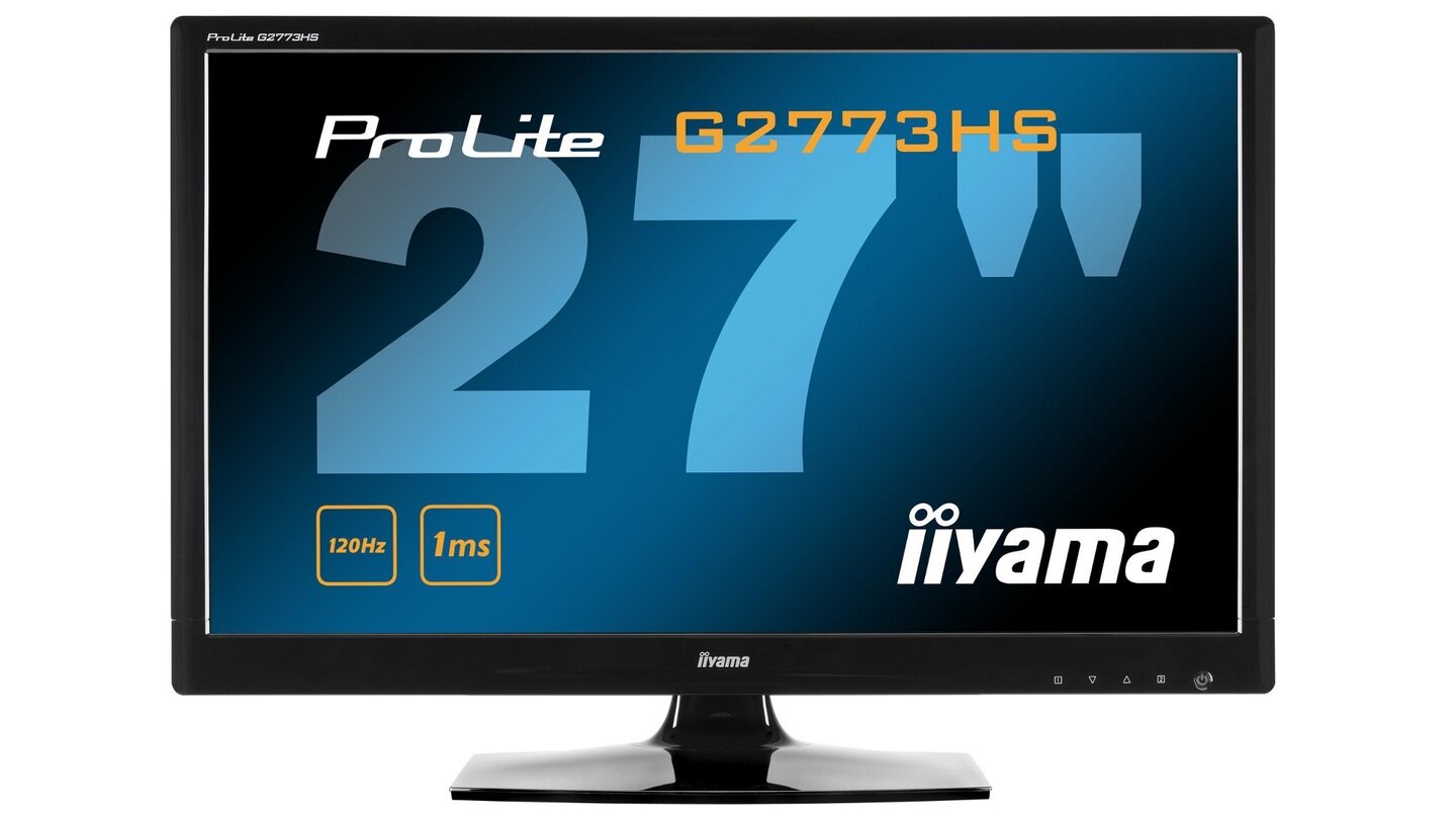 Der Iiyama ProLite G2773HS bietet eine Bildschirmdiagonale von 27 Zoll und 120 Hz Bildwiederholfrequenz zum fairen Preis.