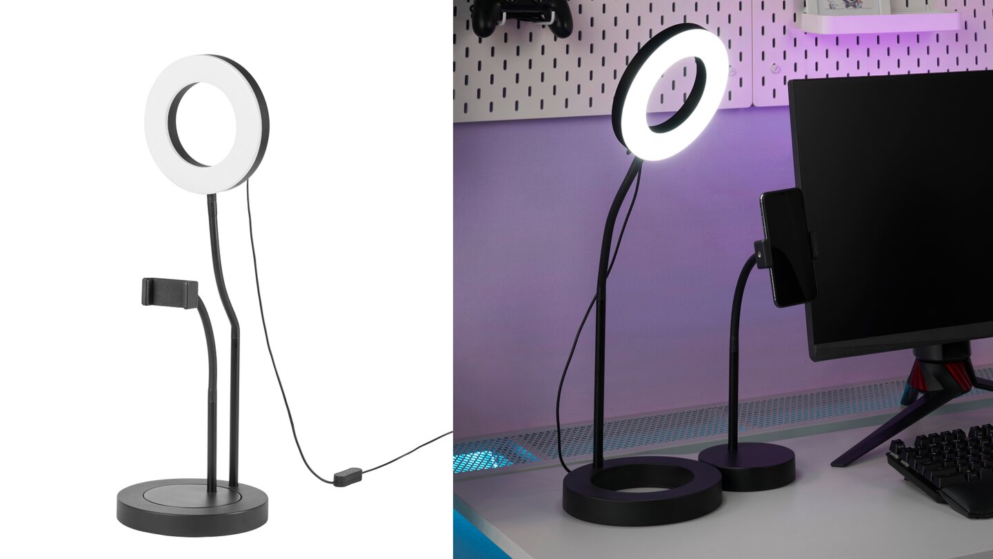 Ikea Gaming-Möbel - Lampe Lanespelare