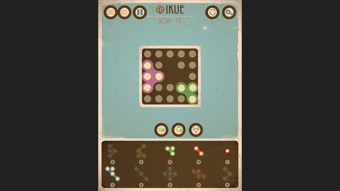 IkueStück für Stück vorantasten: So läuft jede Partie von Ikue ab.