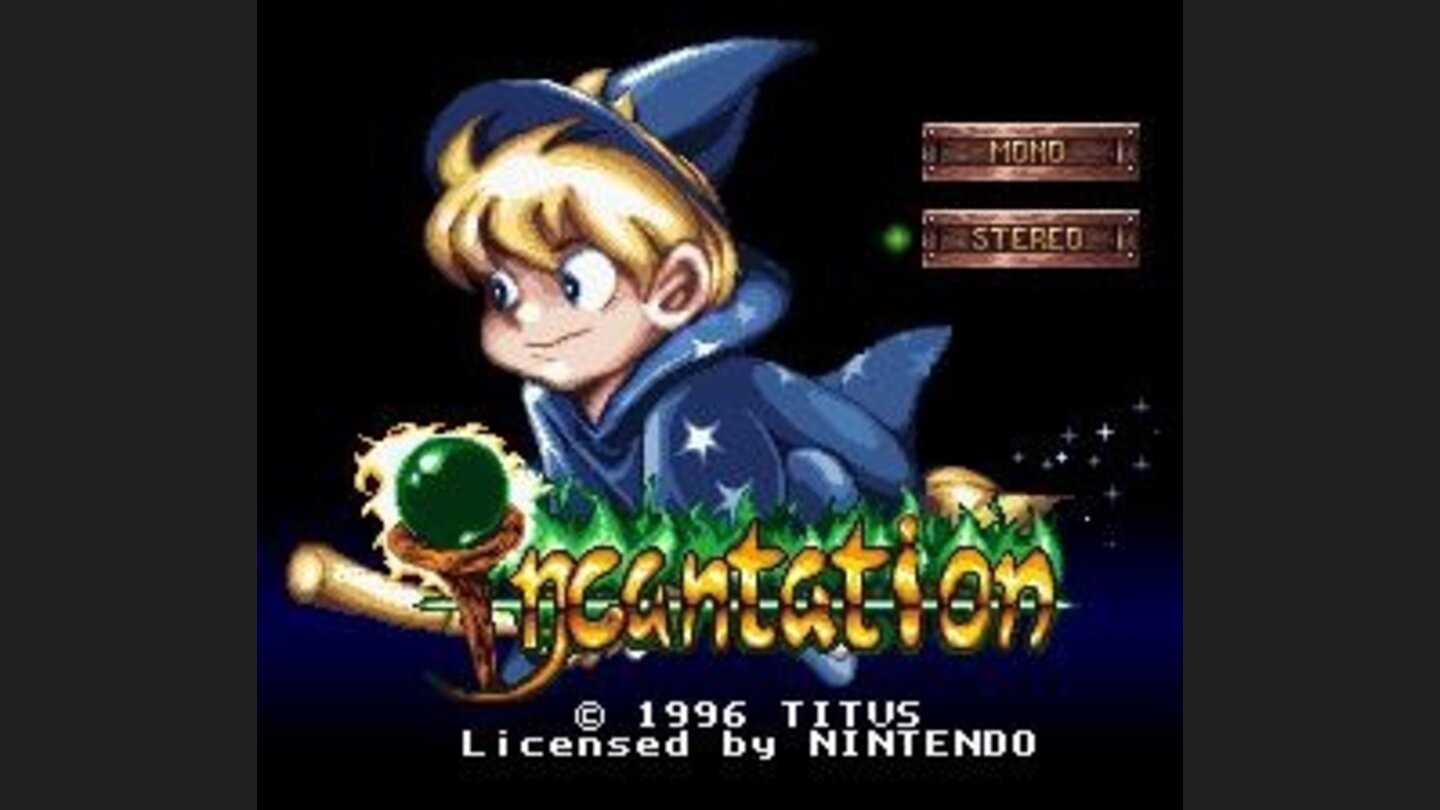 Title screen