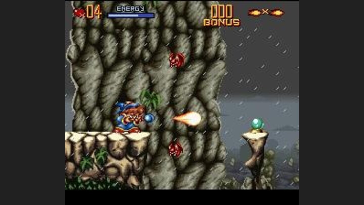 Shooting these globes transports your wizard to a differnt location.