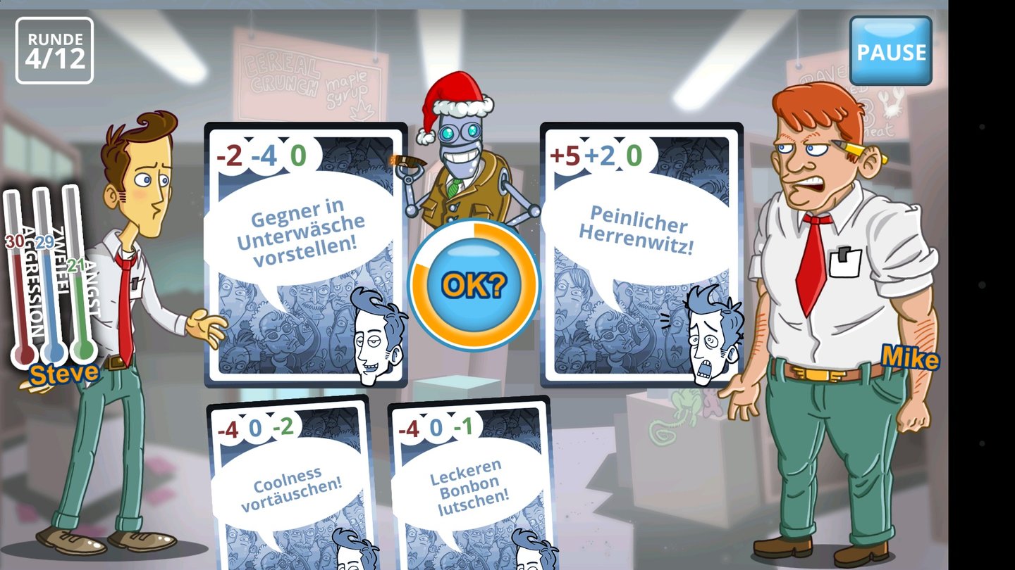Slash GamesStandort: HamburgMitarbeiter: 2Wichtiges Projekt: FreudBot (veröffentlicht, iOS, Android, WinPhone)Psychotherapie als Kartenspiel.