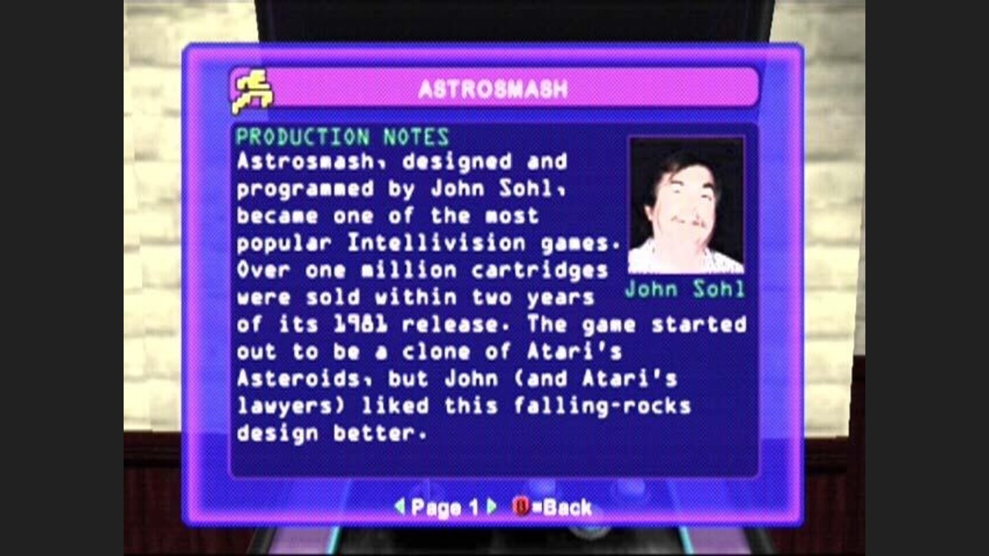 Games have production information, like who developed it.