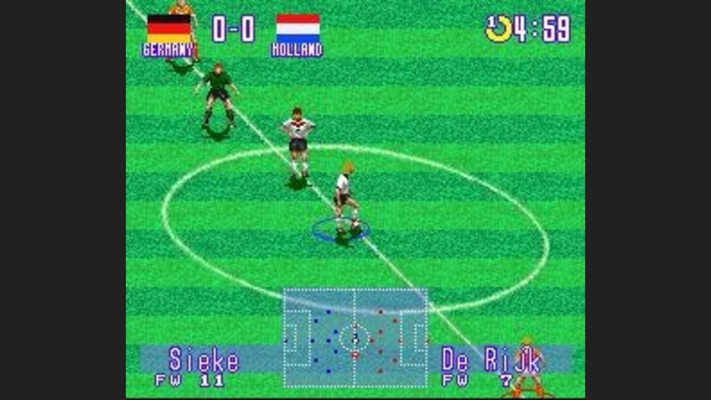 Germany - Holland, Kick Off