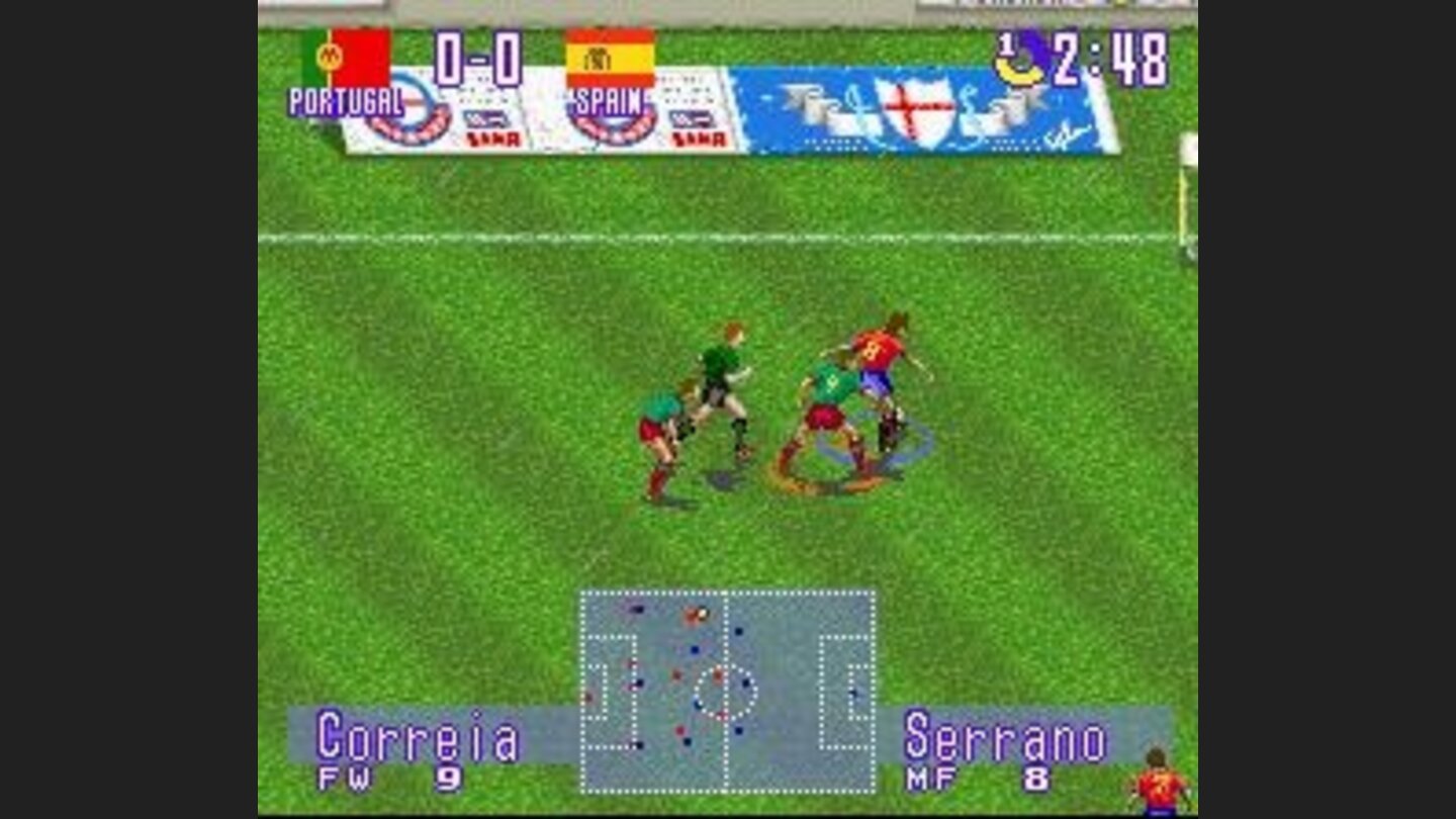 Portugal - Spain, Great control!